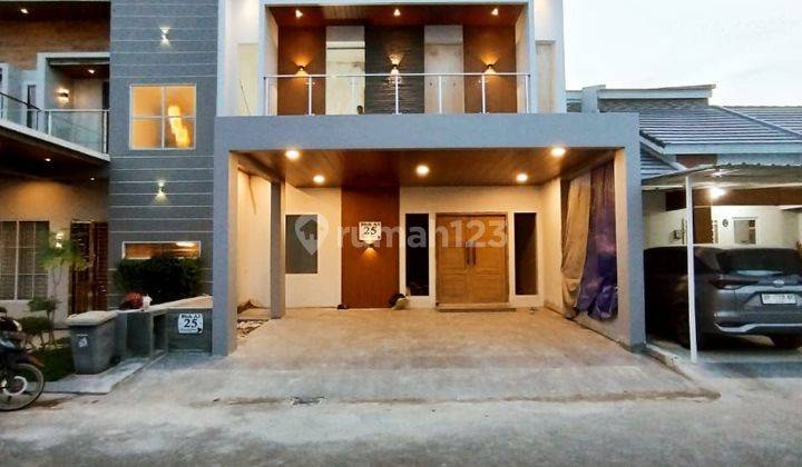 1 Unit Rumah 3 Lantai ( Tahap Pembangunan ) Beverly Green Hadap Timur Batam Center 1