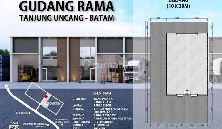 Pergudangan Rama Tanjung Uncang Batam Peruntukan Industri 1