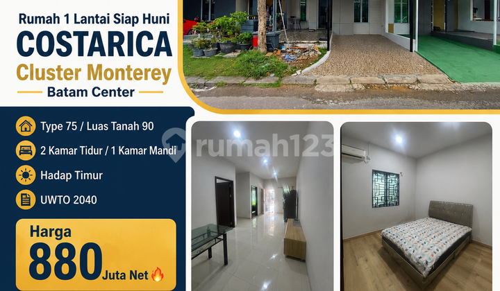 Dijualrumah 1 Lantai Siap Huni Costarica Cluster Monterey Dijualrumah 1 Lantai Siap Huni Costarica Cluster Monterey
