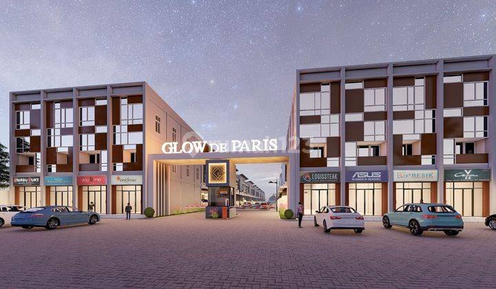 Ruko di Jl. Parit H. Husin 2, Ruko Glow De Paris 2