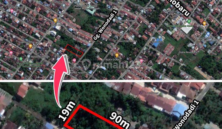 Tanah di Jl. Wonobaru, Gg. Wonodadi 1, Pontianak 1