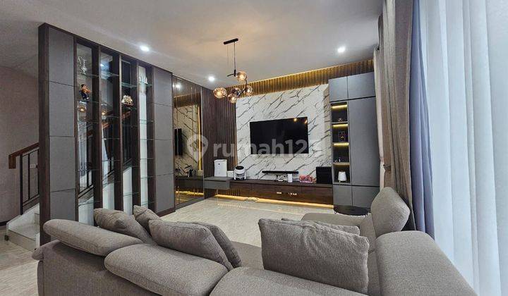 Rumah Mewah 3 Lantai Furnish Di Cluster Kimora The Zora Bsd 1