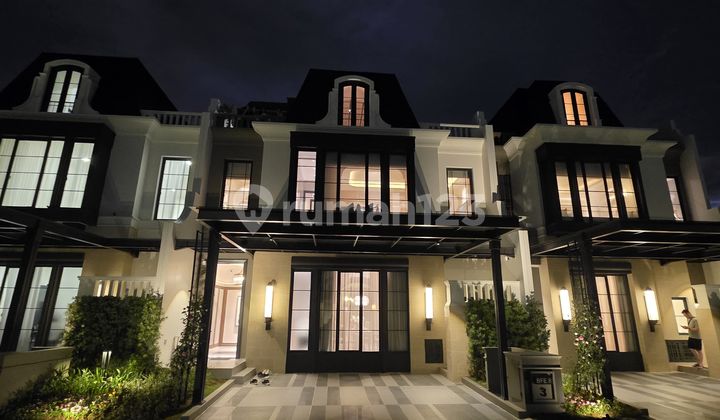 Rumah Mewah Di Gading Serpong Desain Parisian Modern Classic L10 1