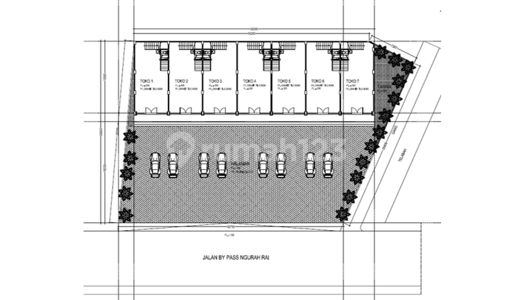 Tanah + 930 M2 Super Strategis di Jl. Bypass Nusa Dua, Bali