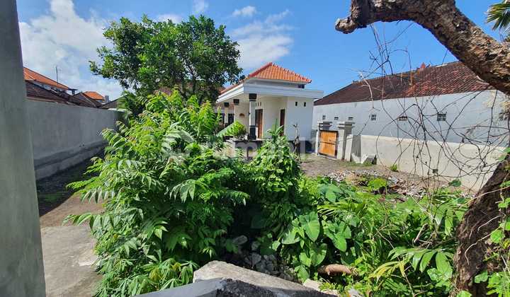 TANAH 6,12 ARE & 2 BANGUNAN RUMAH DI AREA RENON DENPASAR 2