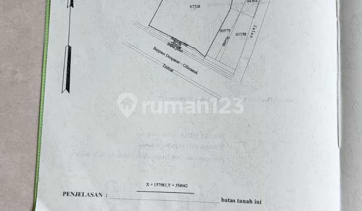 Tanah 26 Are di Pinggir Jalan Bypass Dr.Ir.Soekarno, Dekat RS Kasih Ibu Tabanan