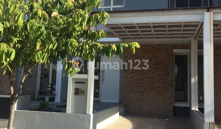 Rumah Sewa 2 Lt Siap Huni Lingkungan Cluster - di Harapan Indah 