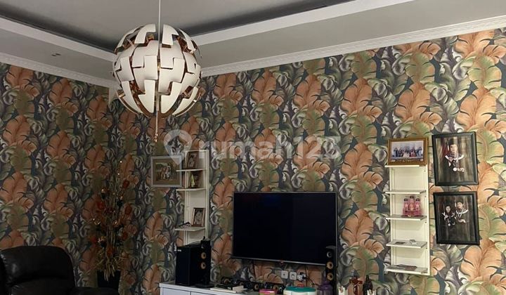 For Sale 3-Story Cluster House Semi-Furnished Strategic Harapan Indah 2