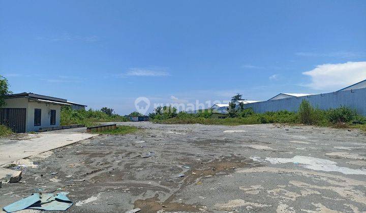Di Sewakan Tanah Luas Untuk Parkir Container Di Arteri Kaliwungu 1