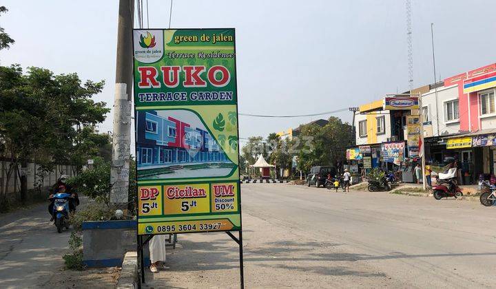Ruko 2 Lantai Siap Usaha Dekat Pintu Tol Gabus di Green Dejalen Terrace Residence, Bekasi 2