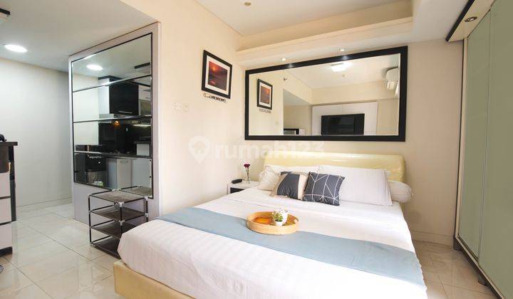 Jual Cepat Apartemen Tamansari Sudirman Studio Furnished View Belakang Wtc Sudirman 2