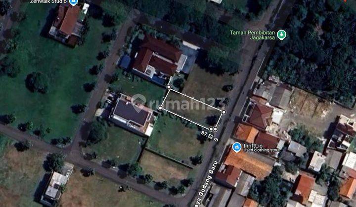 Dijual Cepat Tanah Kavling di Casamora Jakakarsa Jakarta Selatan, Dekat Rsu Andhika 2