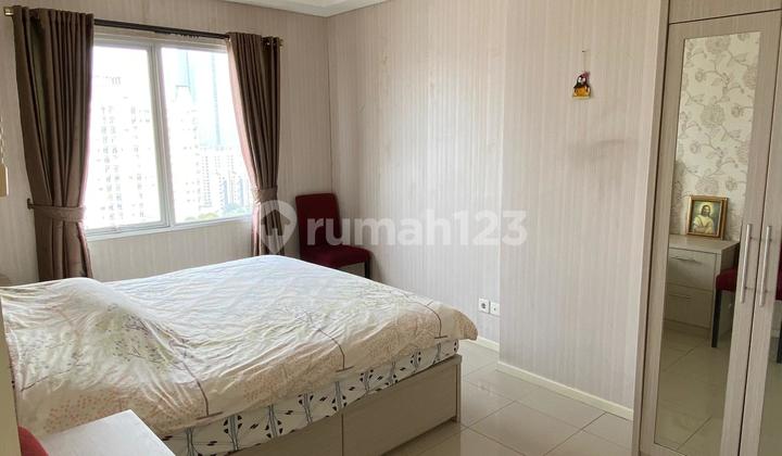 Dijual Cepat Apartemen Cosmo Terrace 2 BR Full Furnished Akses langsung ke Thamrin City - dekat Tanah Abang, Bundaran HI, Sarinah, dan Sudirman 1