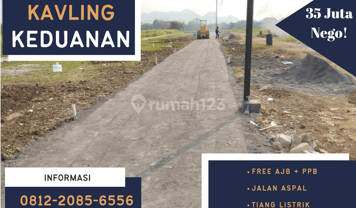 Tanah Kavling Termurah Strategis Dekat Pabrik Mahakam Keduanan Depok 1