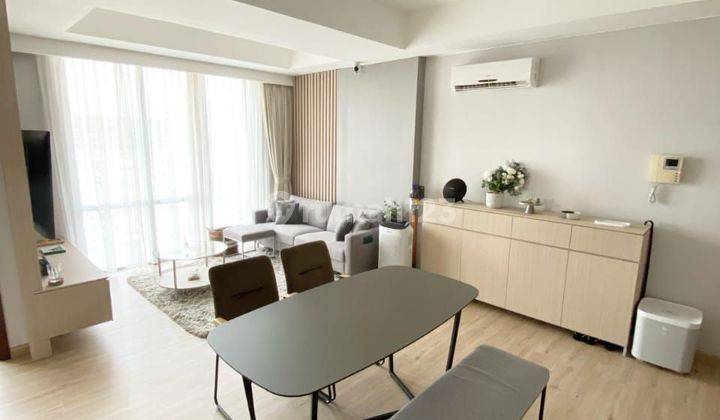 For Sale After Renovasi Apartemen 2 Kamar Tidur Kuningan City Furnished Cantik Dan Modern  1