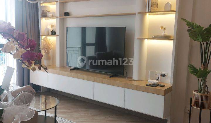 Dijual Unit Sangat Cantik After Renovasi Mewah Fullfurnished Elektronik Komplete Apartemen 2 Kamar Tidur Furnished 1