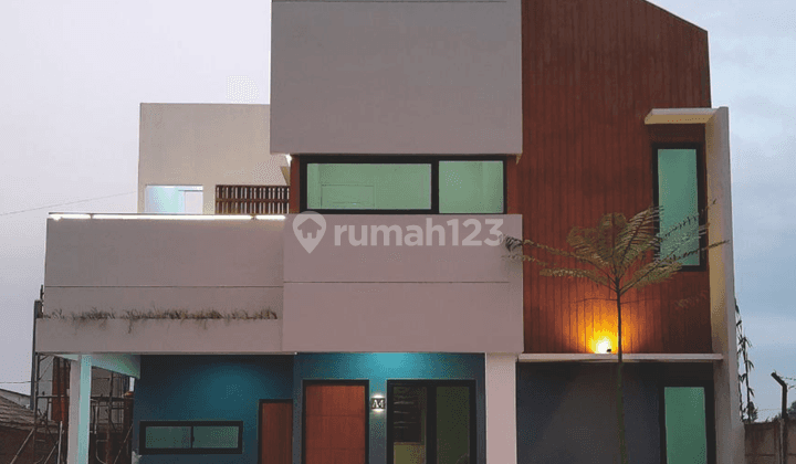 Townhouse 2 Lantai Konsep Jepang Cozy+ Rooftop Dekat Tol Pamulang