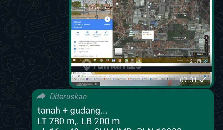 Dijual tanah komersil 1