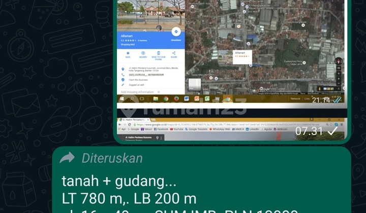 Dijual tanah komersil 4