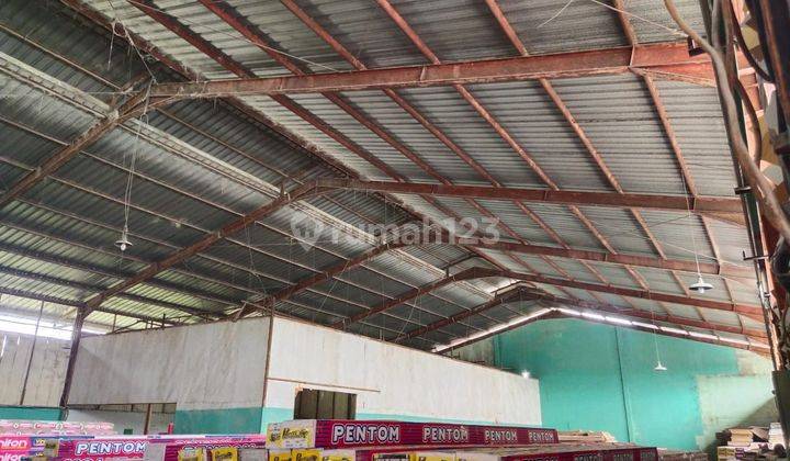 Dijual tanah komersil bonus gudang 2