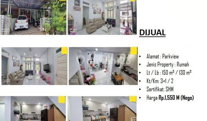 Dijual rumah cantik siap huni 1