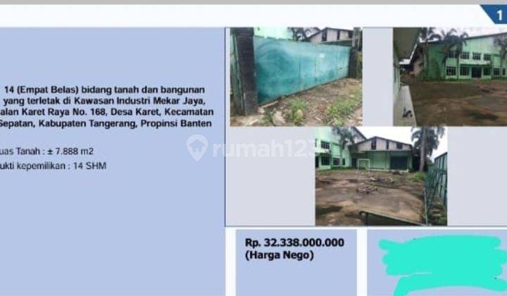 Dijual tanah bonus gudang mekat jaya Sepatan Tangerang banten 2