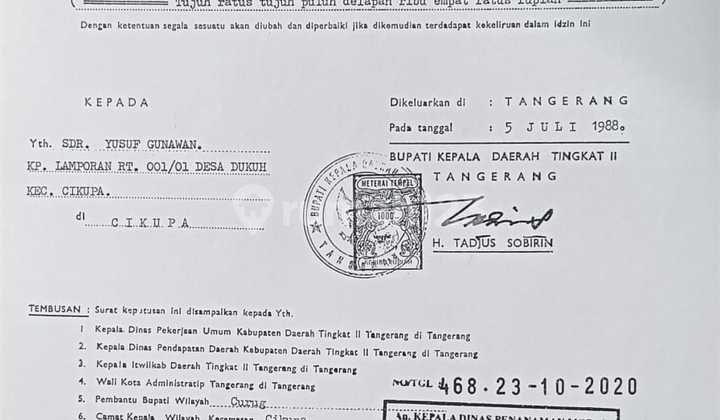 For Rent, Newly Renovated Warehouse, Sukadamai Village, Cikupa, Tangerang