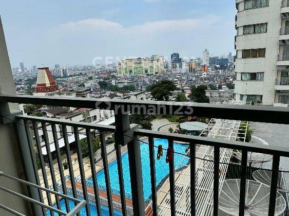 APARTEMEN COSMO RESIDENCE 2BR FURNISHED VIEW TANAH ABANG  2