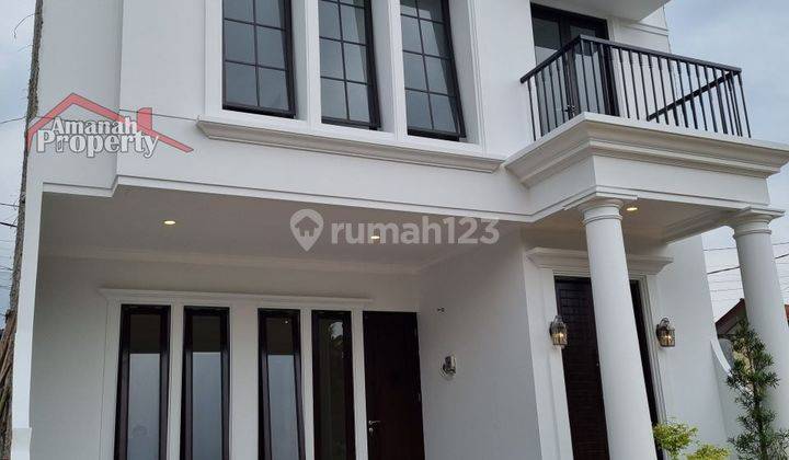 Rumah Klasik Mewah Area Mabes Tol Setu Cipayung Bambu Apus Jaktim 8
