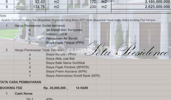 Rumah Cantik Gaya Klasik di Setu Cipayung Jaktim Dekat Tol Lrt