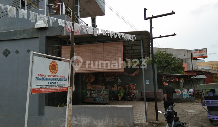 Tanah di pinggir jalan di Jl taman bahagia kota tebing tinggi SHM 5