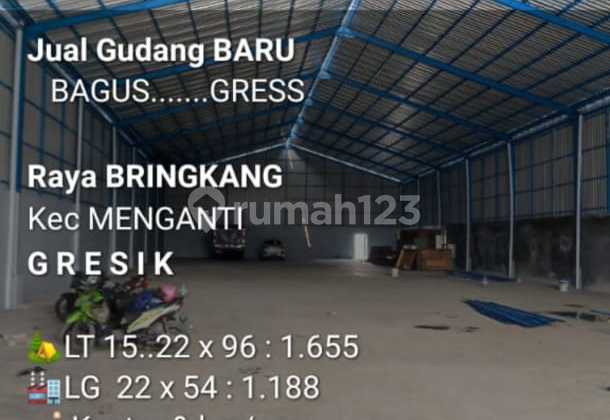 New Gress Warehouse, Bringkang Menganti, Container Access Road.