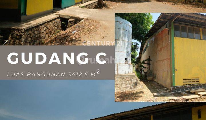 Dijual Cepat Dibawah NJOP Tanah Dan Bangunan Gudang Di Cikampek  2