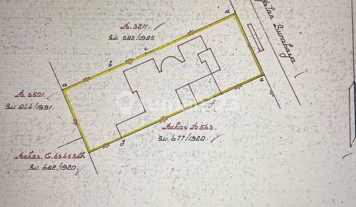 Rumah Tua Shm 785m2 Di Jl. Surabaya, Menteng, Menteng, Kota Jakarta Pusat 2