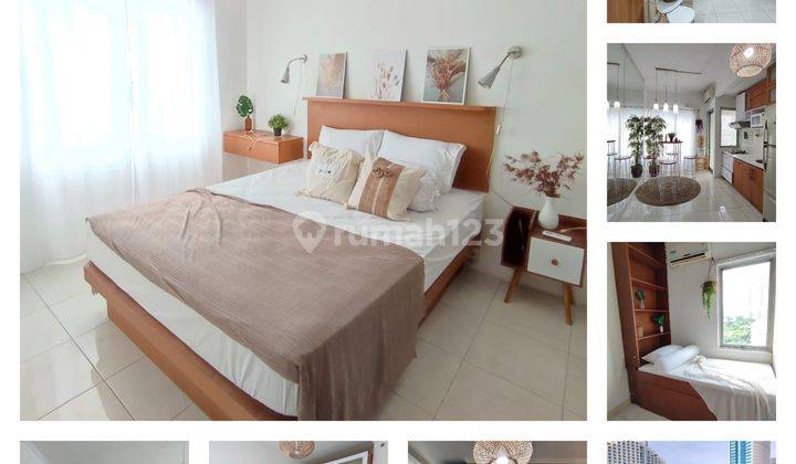 Apartemen Sudirman Park 2BR Lantai Rendah Furnished Cantik 2