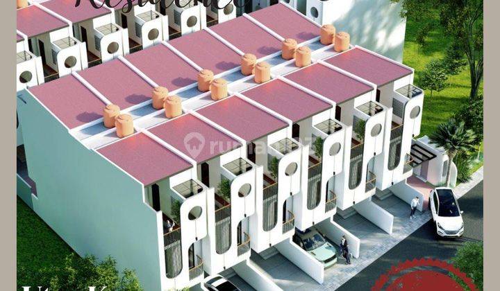 Rumah Cluster Milenials Townhouse Di Utan Kayu 1