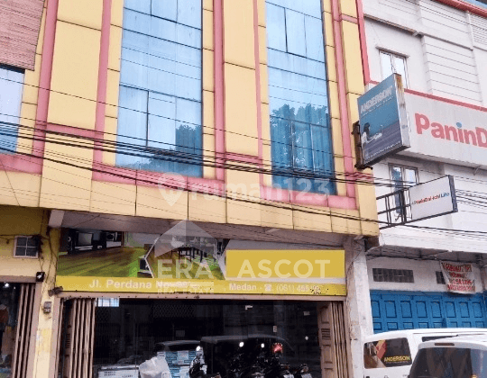 Ruko Strategis Gandeng 2 Unit Inti Kota Jl. Perdana, Medan Barat