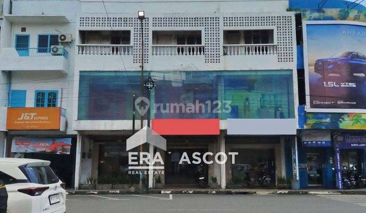 Disewakan Ruko 3 Unit Gandeng Inti Kota Jl. Pemuda, Medan Maimun 1