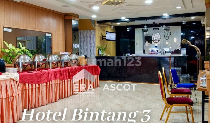 For Sale Active 3-Star Hotel 65% Occupancy Medan Helvetia Area
