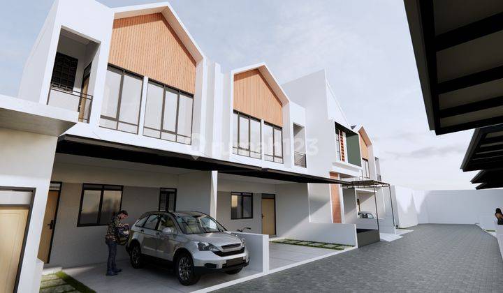 Rumah Baru Inden 2 Lantai Di Cihanjuang Bandung Kpr Syariah SHM 2