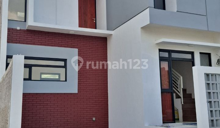 Rumah Baru Cluster Mainroad Dekat Tol Buah Batu Ciwastra Bandung