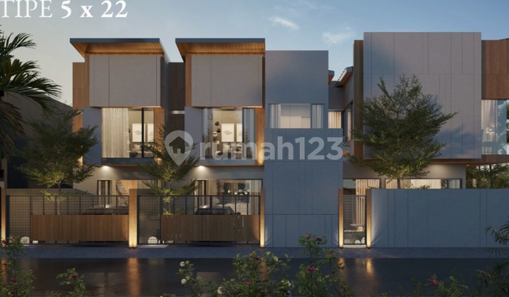 Dijual Rumah 2 Lt Minimalis Modern Taman Villa Meruya Jakarta