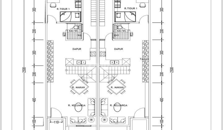 Dijual 2 Rumah Siap Huni 2lt Meruya Utara Jakbar 2