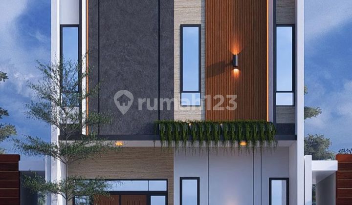 Dijual Rumah Baru 2Lt di Metland Jalan Lebar 2