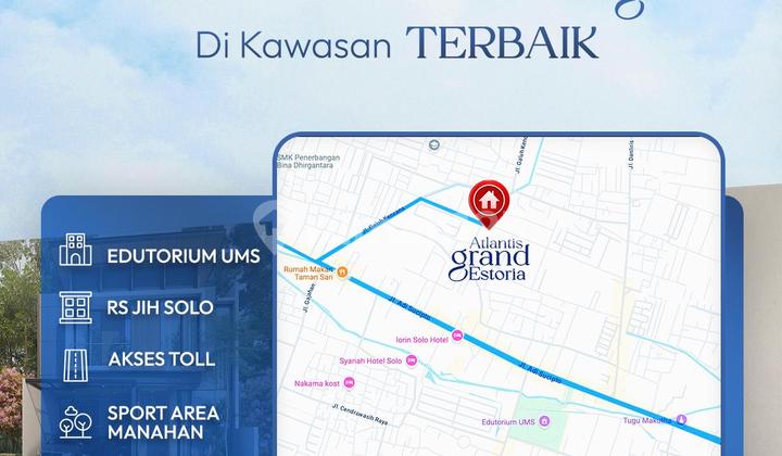 Perumahan Elite Colomadu 2 Lantai (Promo Launching) 1