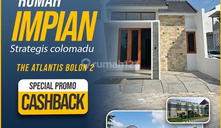 Jual Rumah Solo Colomadu Hanya 300 Jutaan Dekat Bandara Dan Toll 1