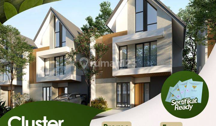  rumah Elite 2 Lantai Scandinavian Colomadu SHM Kpr Ok  1