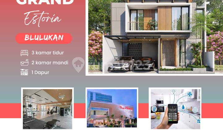 Rumah 2 Lantai Exclusive Colomadu Konsep Smart Ecoliving  1