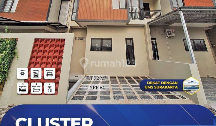 Jual Rumah Area Colomadu 2 Lantai 600 Jt an Dekat Solo 1