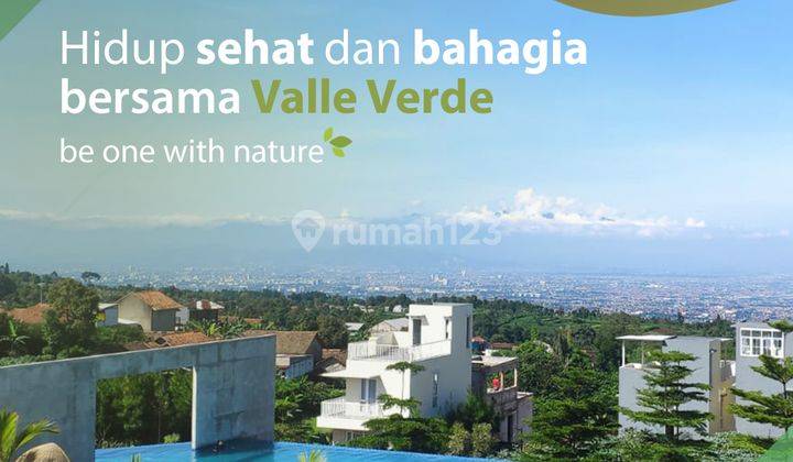 Villa sejuk 2 lantai SHM dekat objek wisata Lembang Bandung  7